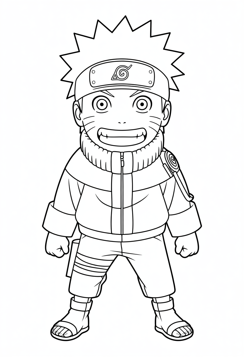 Classic Naruto Portrait