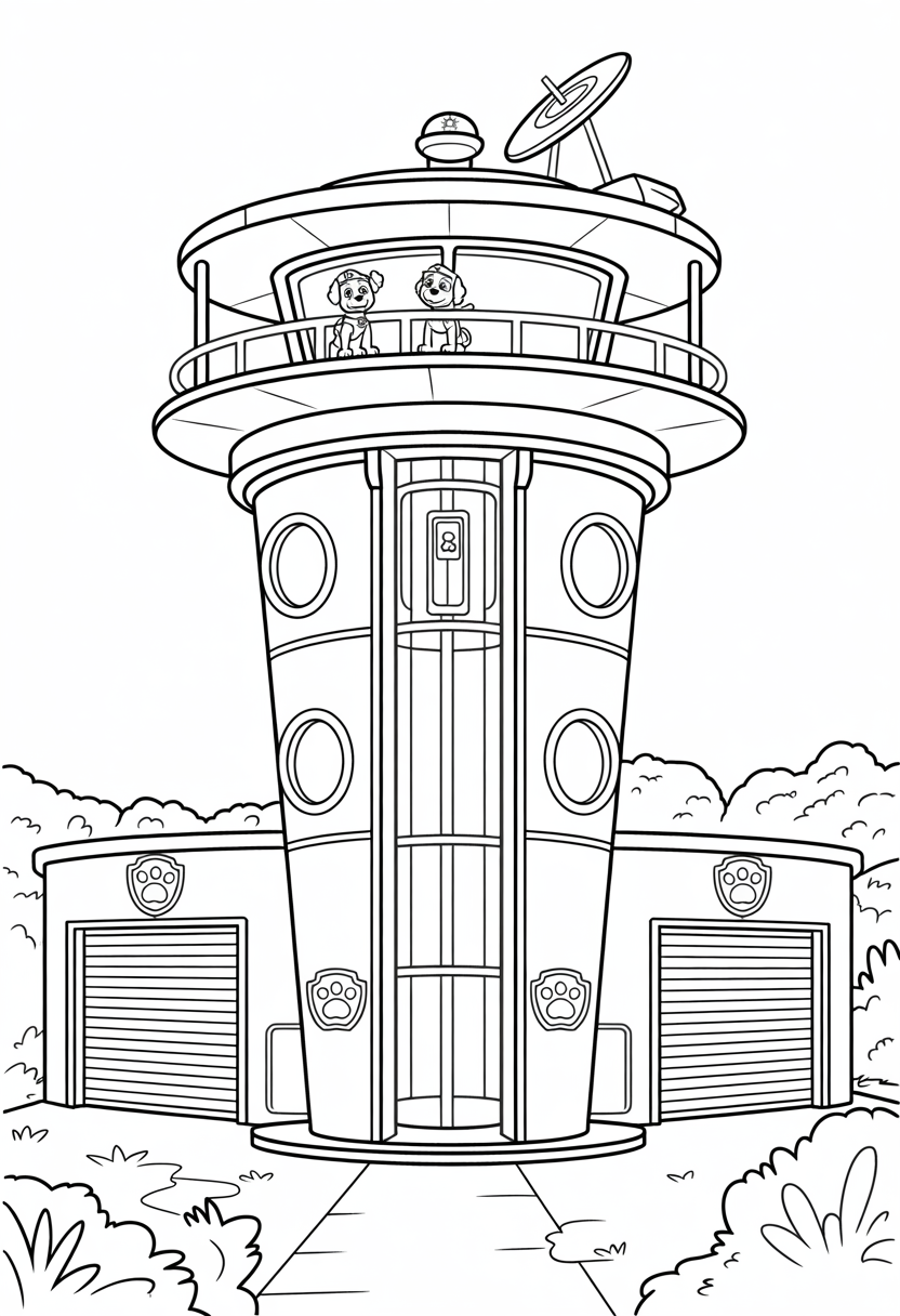 Lookout Tower Detail