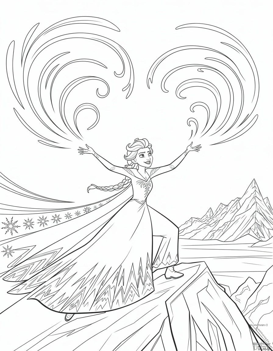 Elsa Let It Go Moment