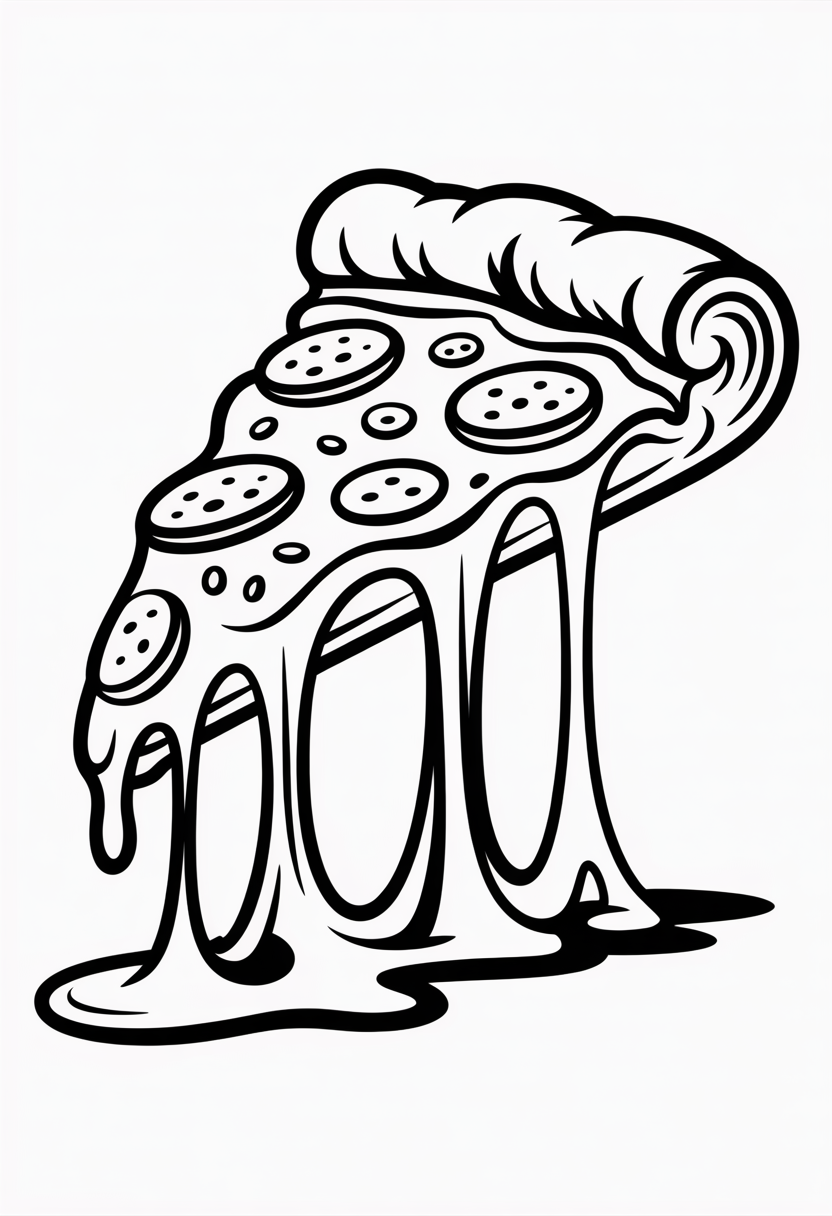 Slice with Cheese Pull