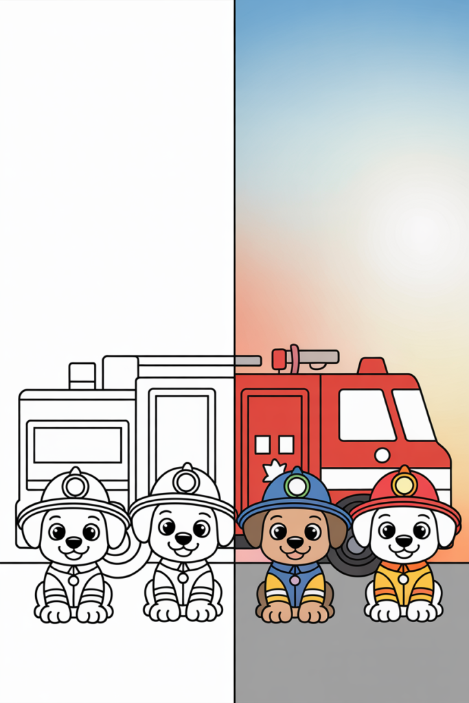 Paw Patrol Coloring Pages