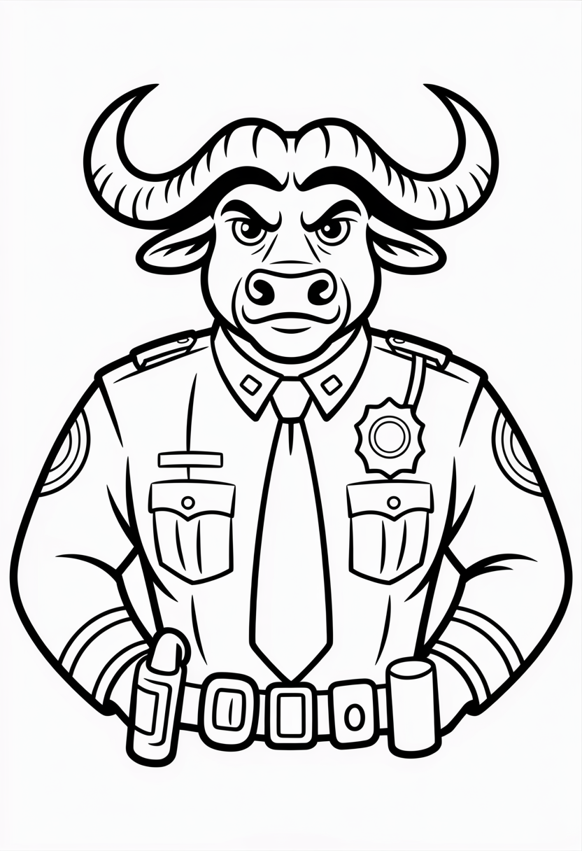Chief Bogo Police Chief Portrait