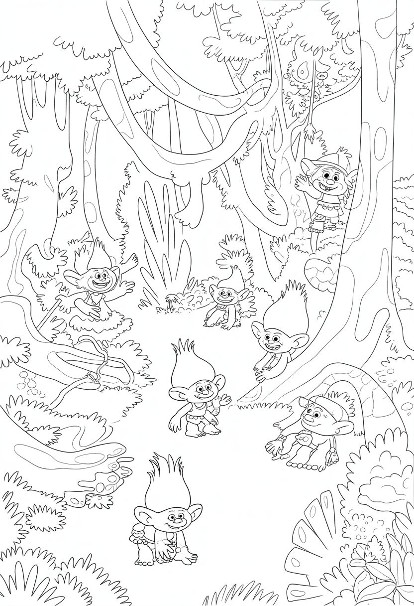Trolls Forest Exploration