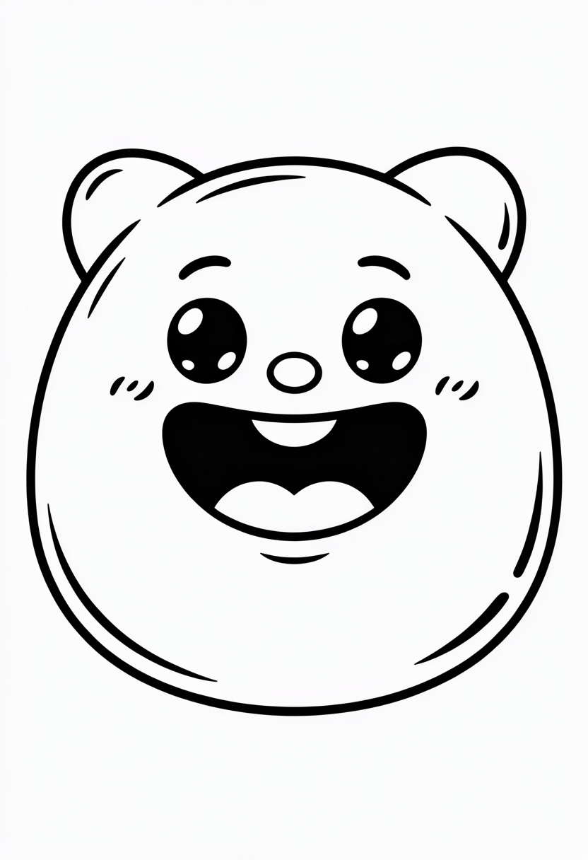 Squishmallow Happy Expression