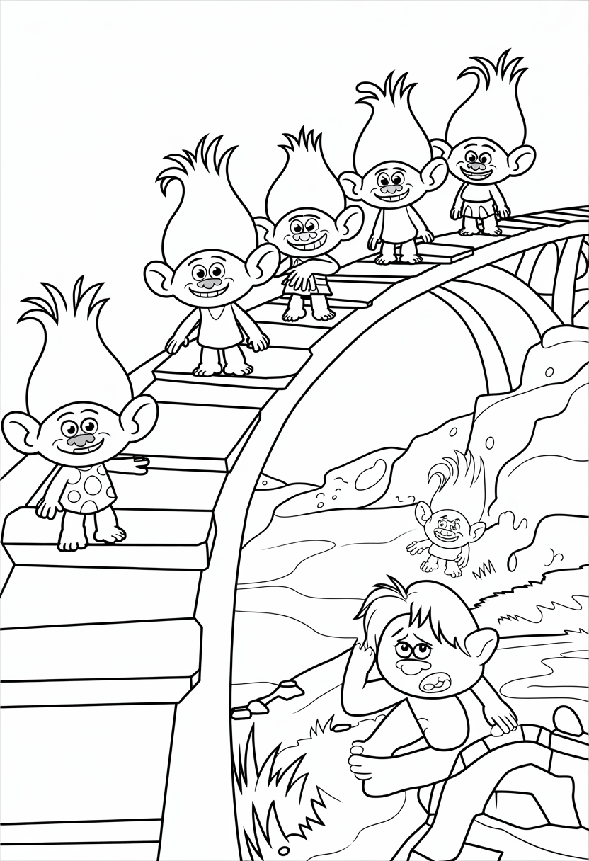 Trolls Bridge Crossing Adventure