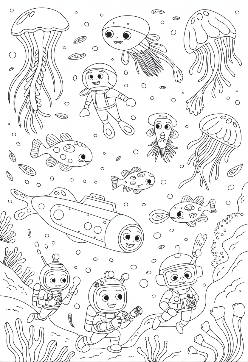 Octonauts Bioluminescent Creatures