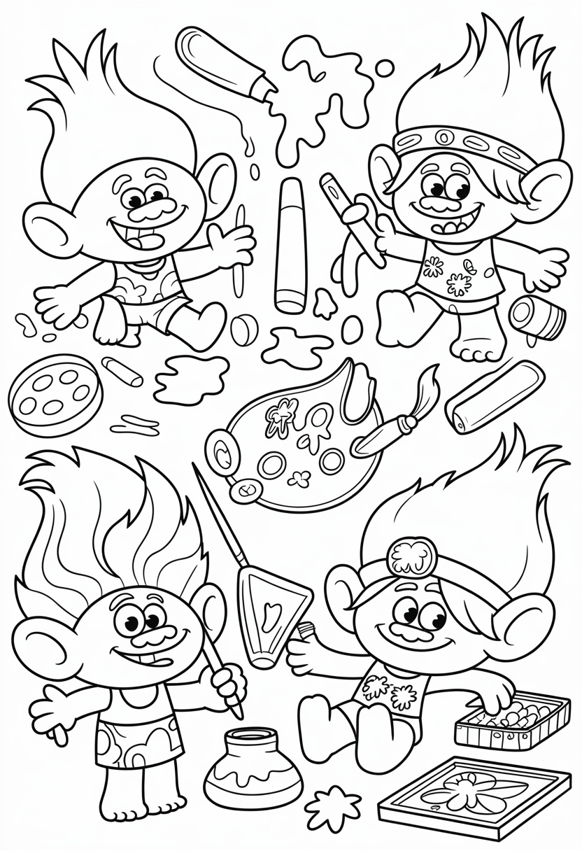 Trolls Creative Crafting