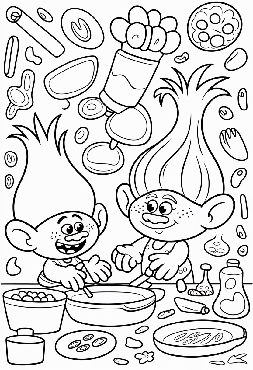 Trolls Cooking and Baking
