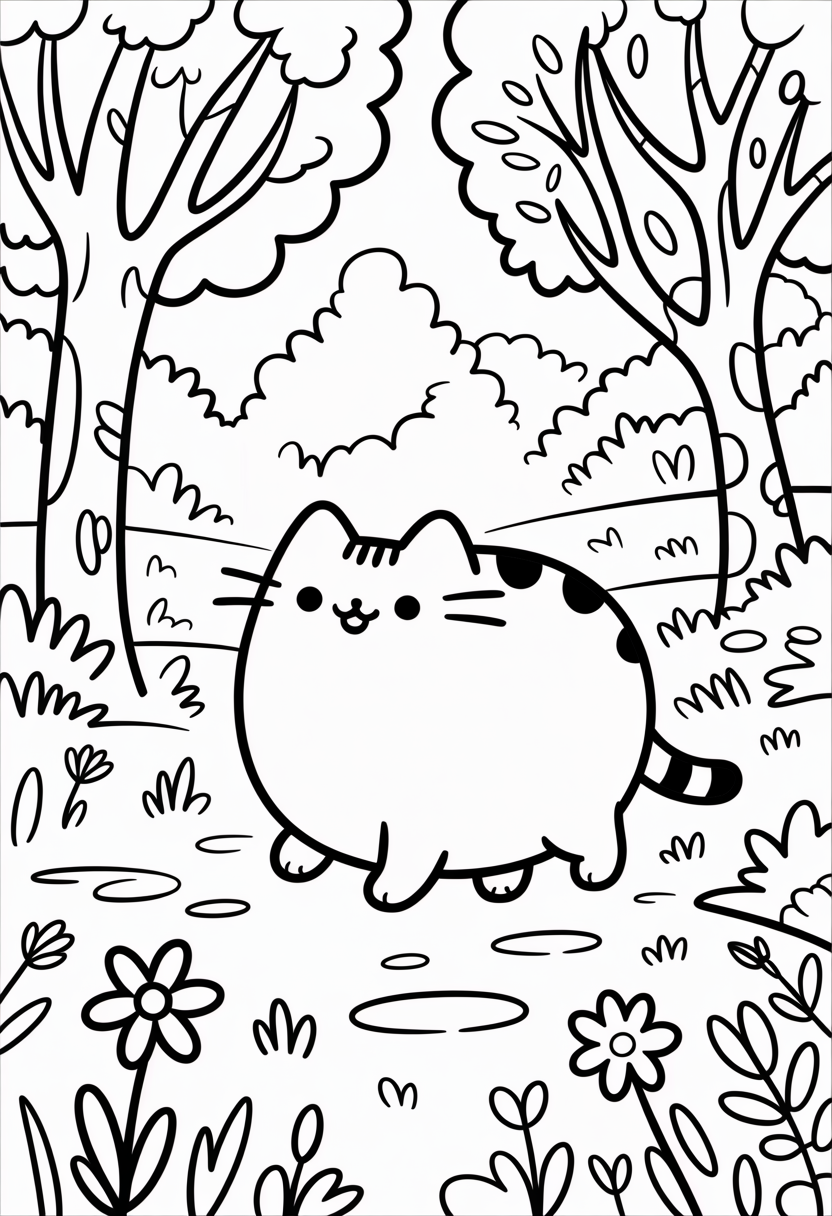 Pusheen Nature Walk