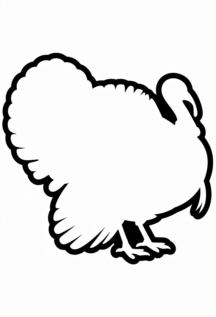Turkey Silhouette