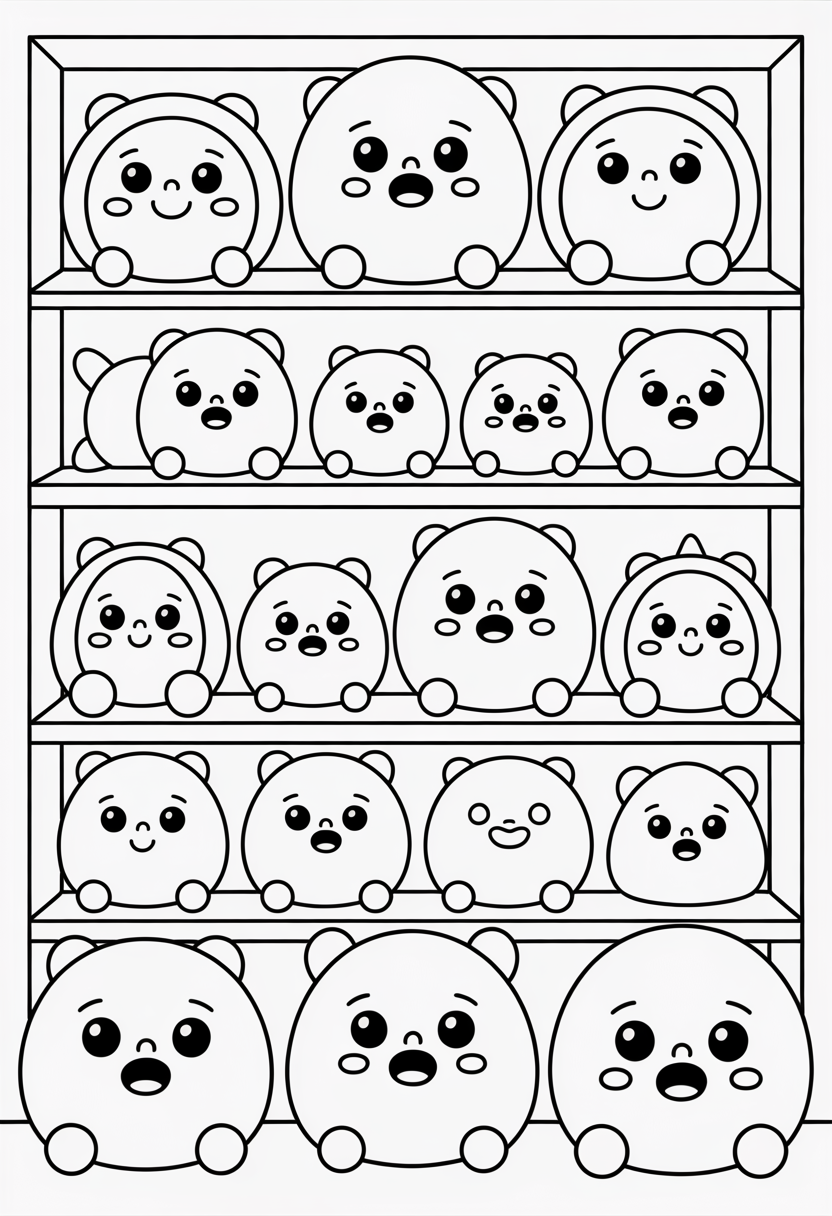 Squishmallow Collection Display