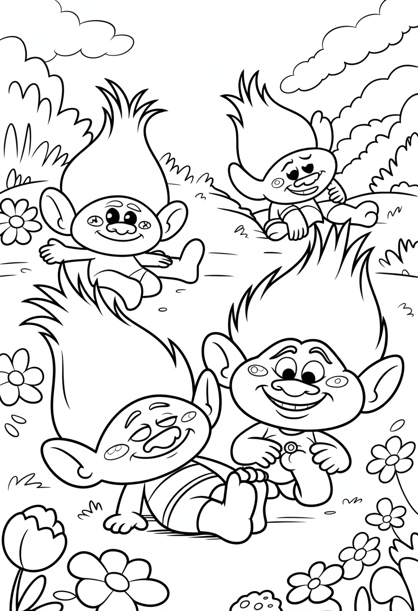 Trolls Peaceful Resting