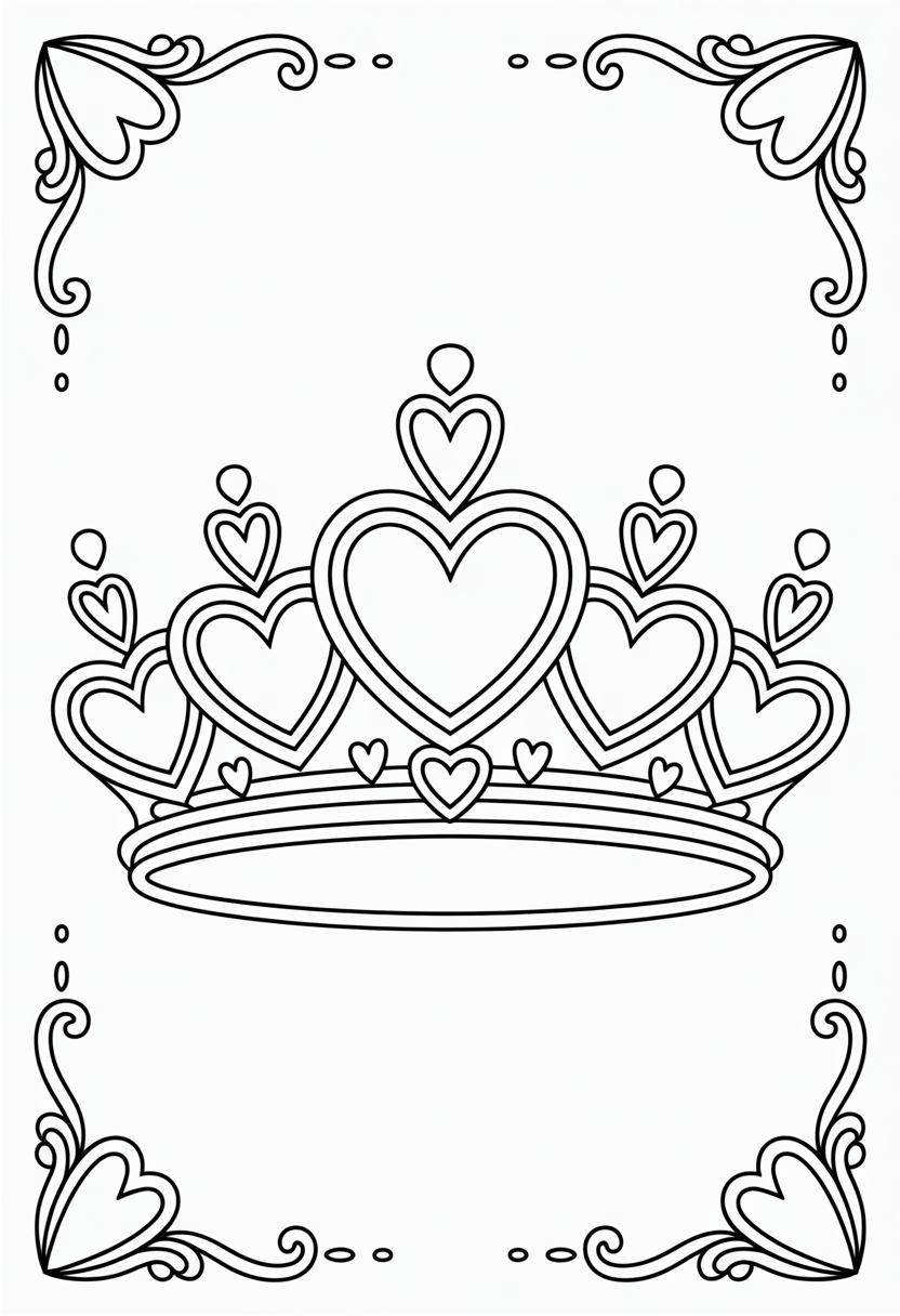 Valentine Crown or Tiara