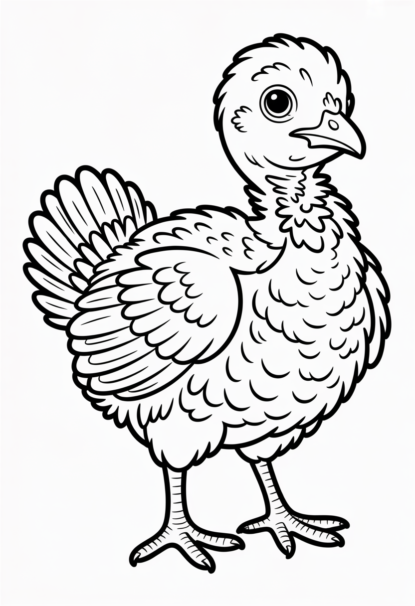 Young Turkey Poult
