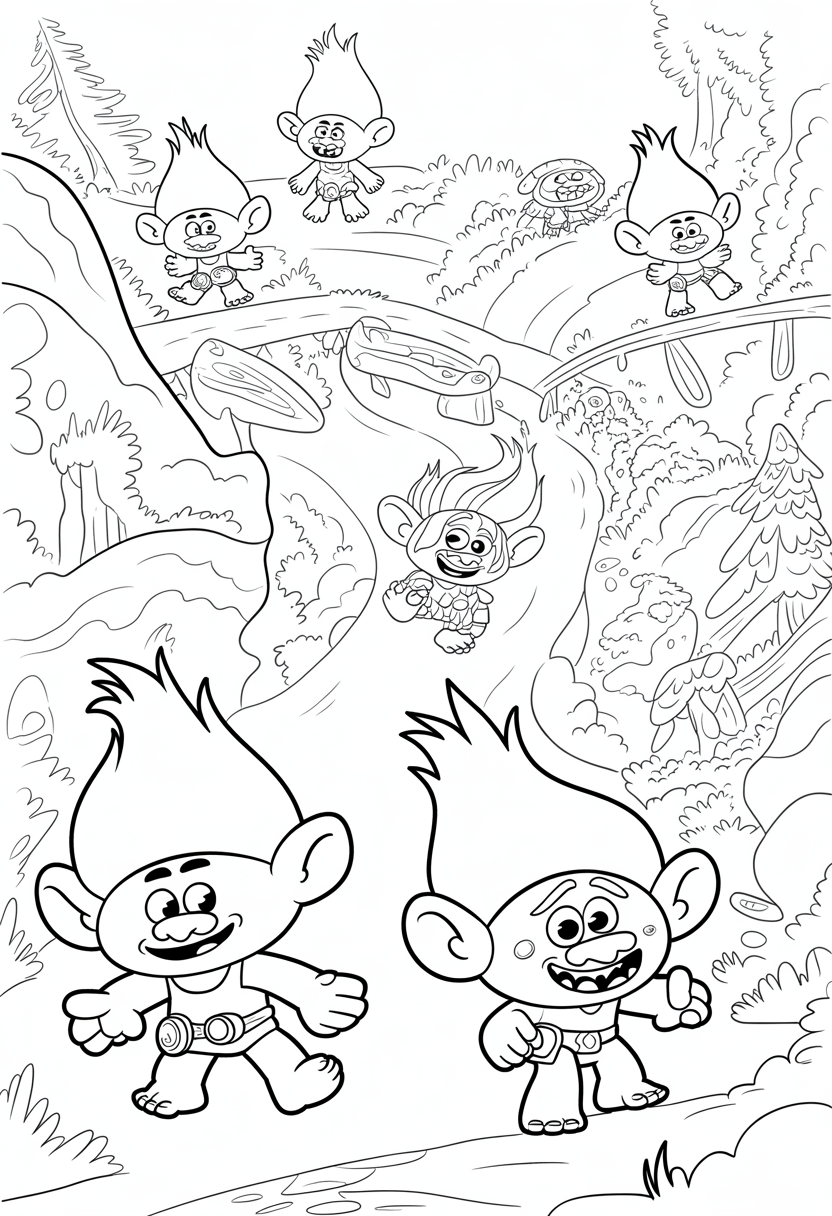 Trolls Adventure Exploration