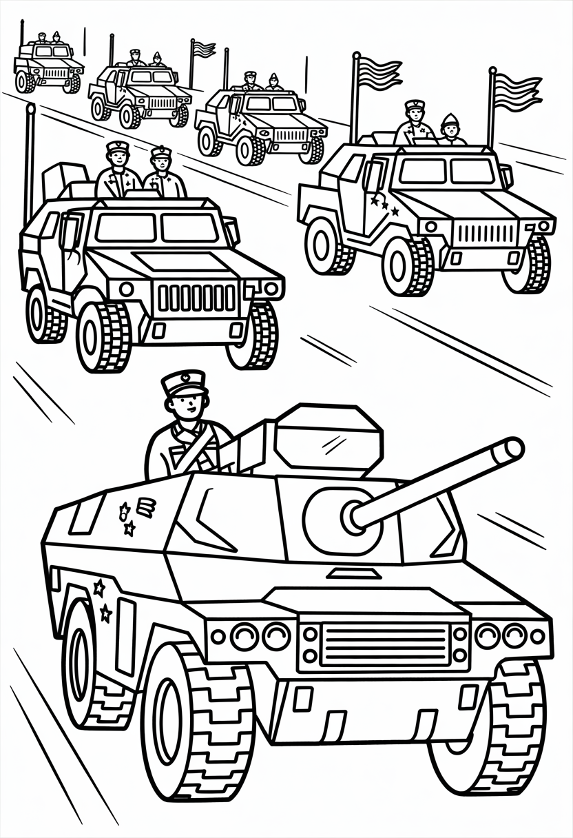 Military Vehicle Parade