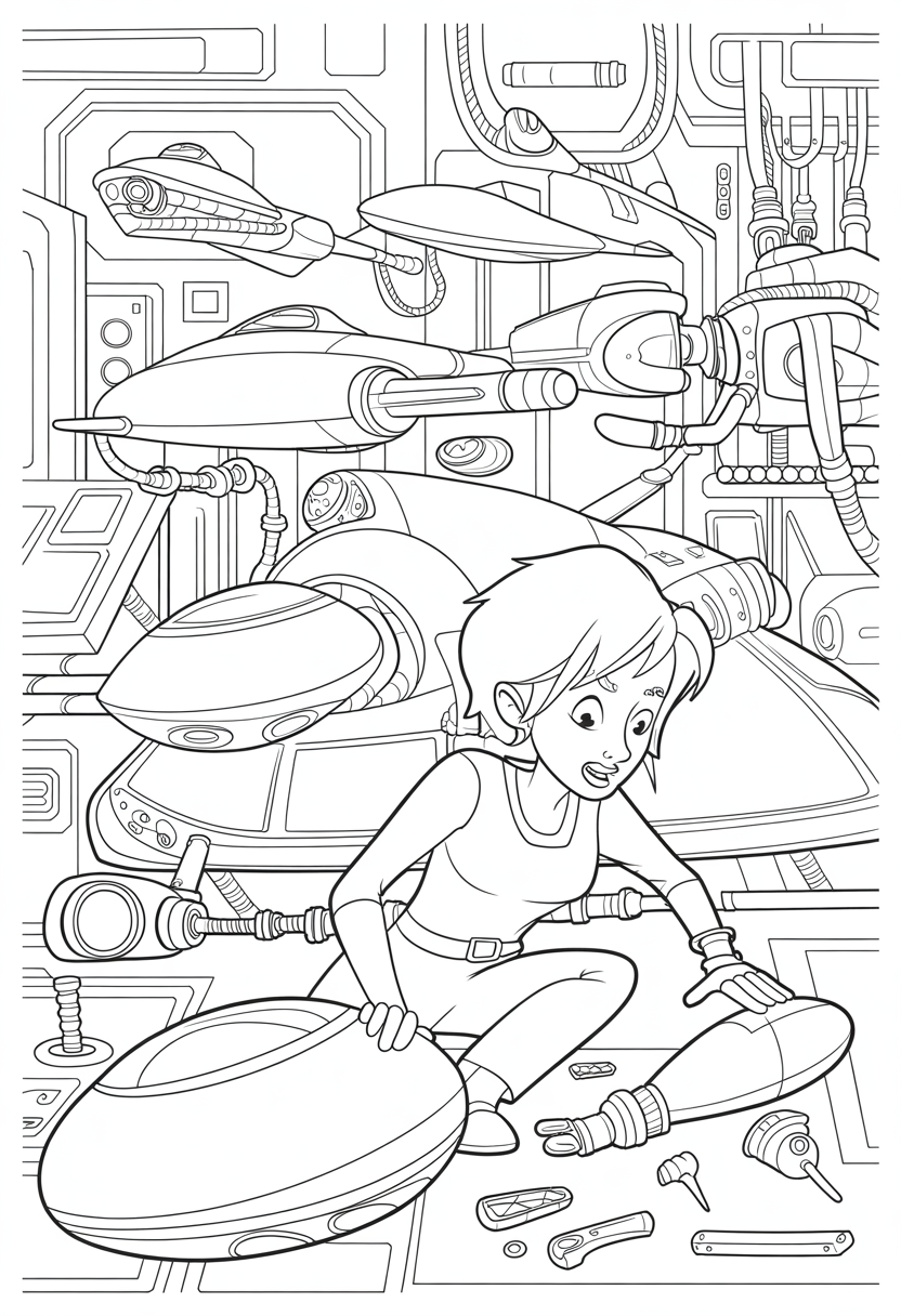 Octonauts Tweak Maintaining Gup Vehicles