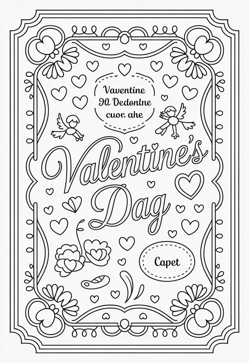 Valentine's Day Card Design