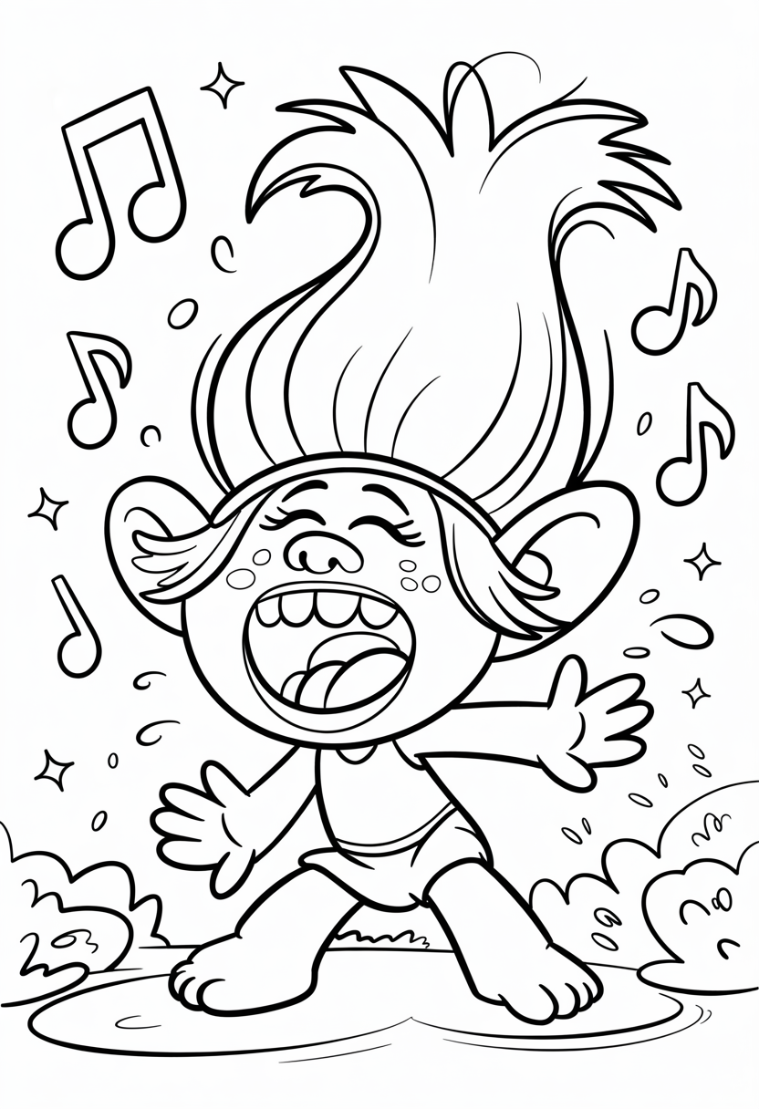 Poppy Singing Performance