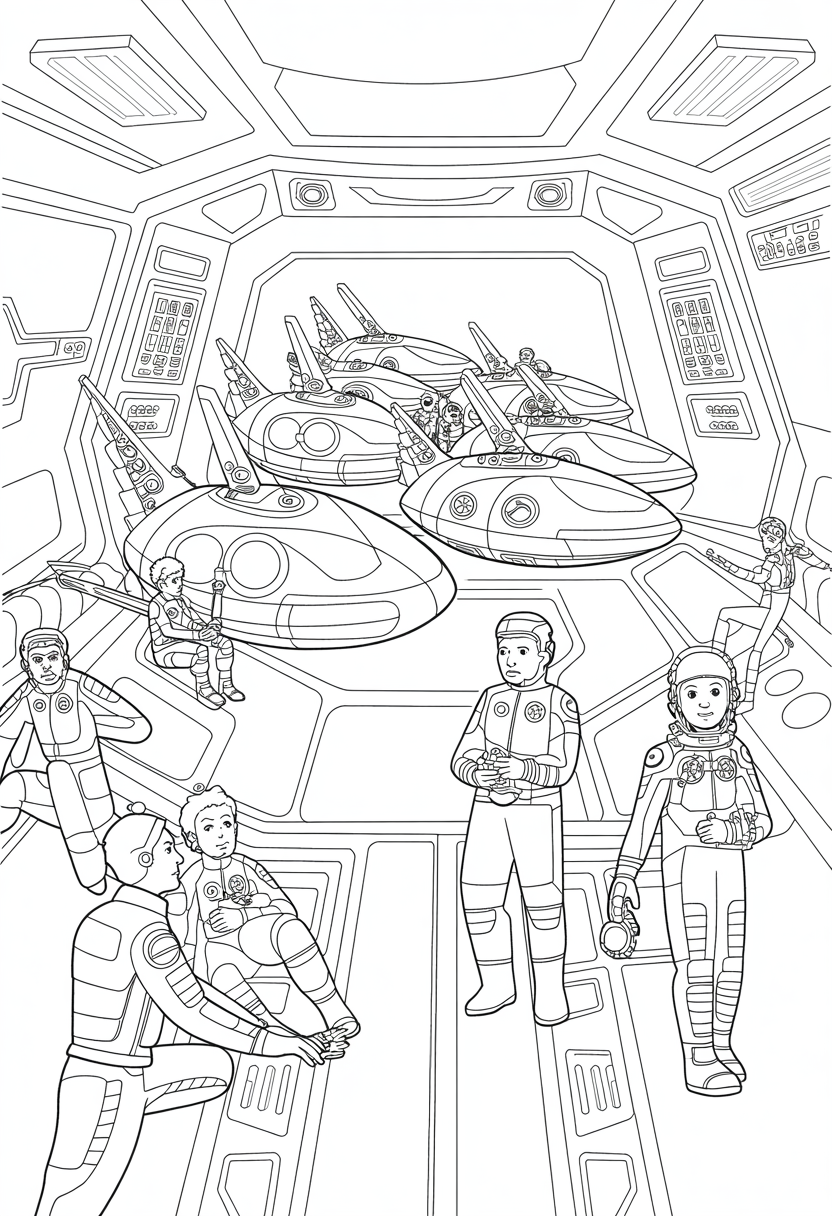 Octonauts Launch Bay Preparation