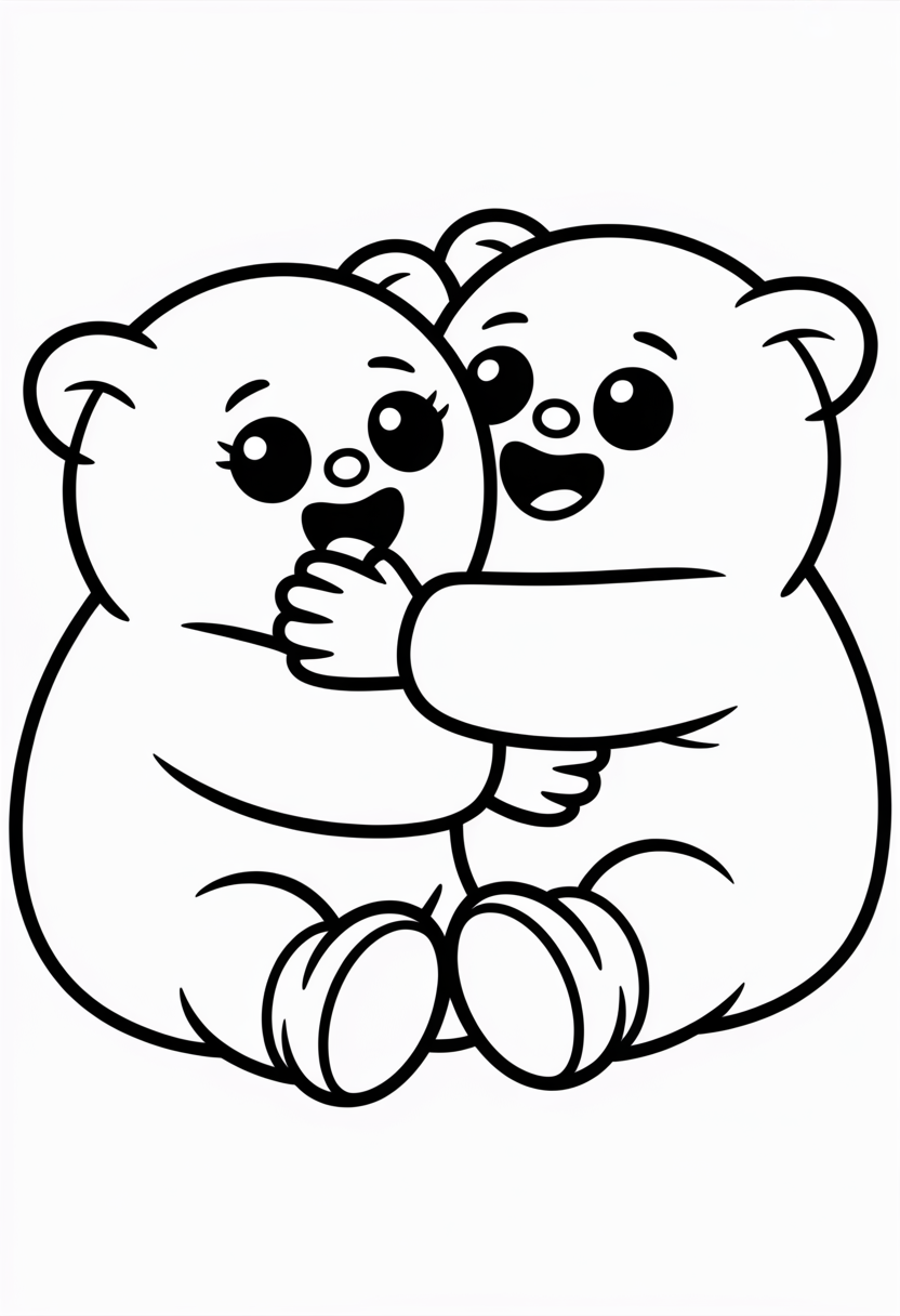 Squishmallows Hugging Friends