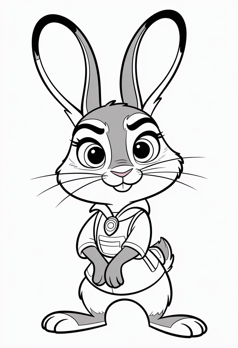 Judy Hopps Character Portrait