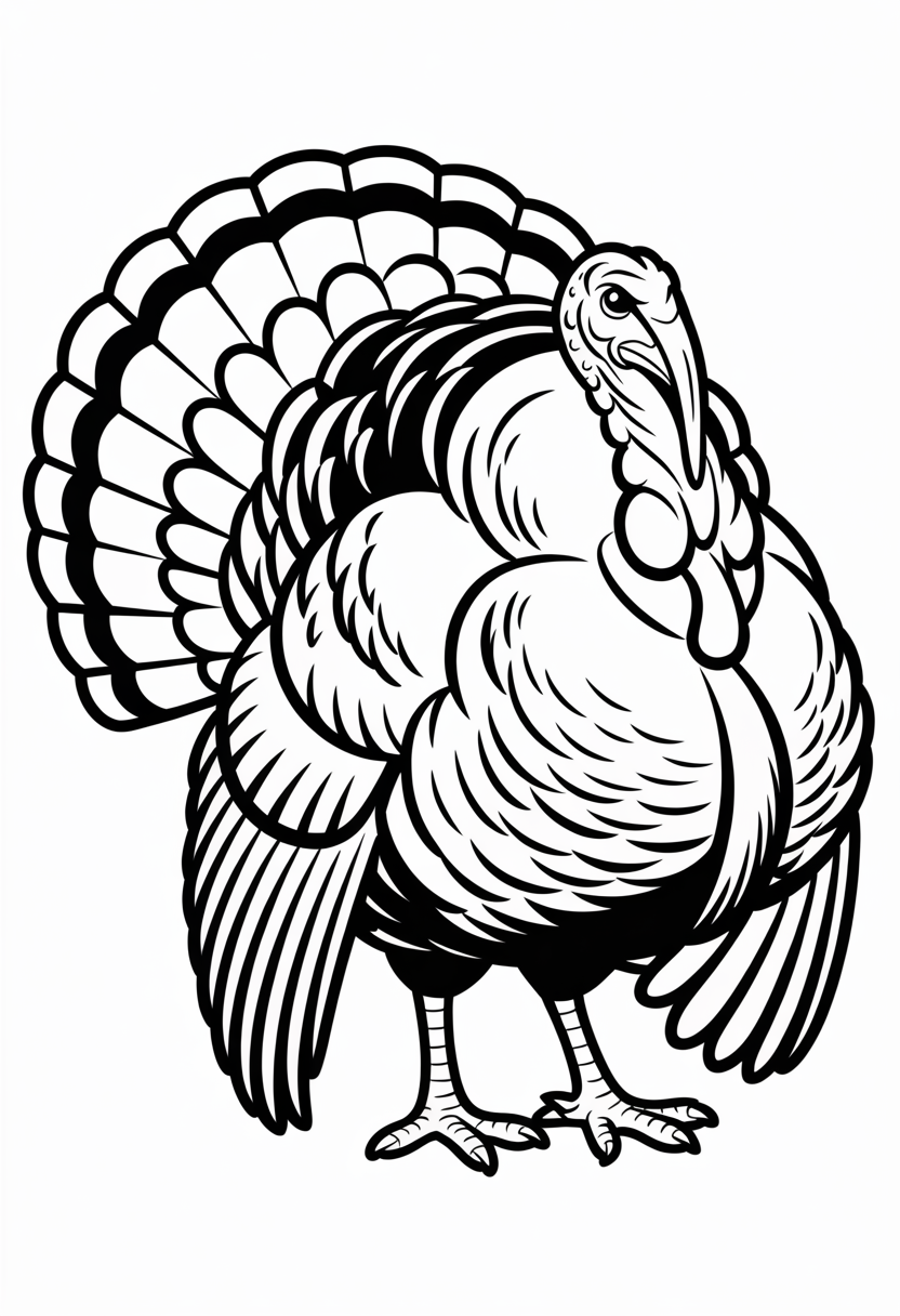 Turkey Standing Proud