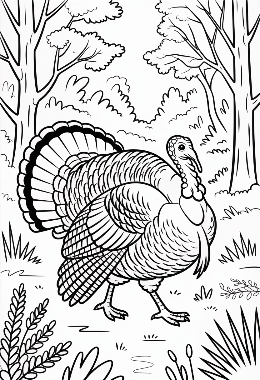 Wild Turkey in Nature