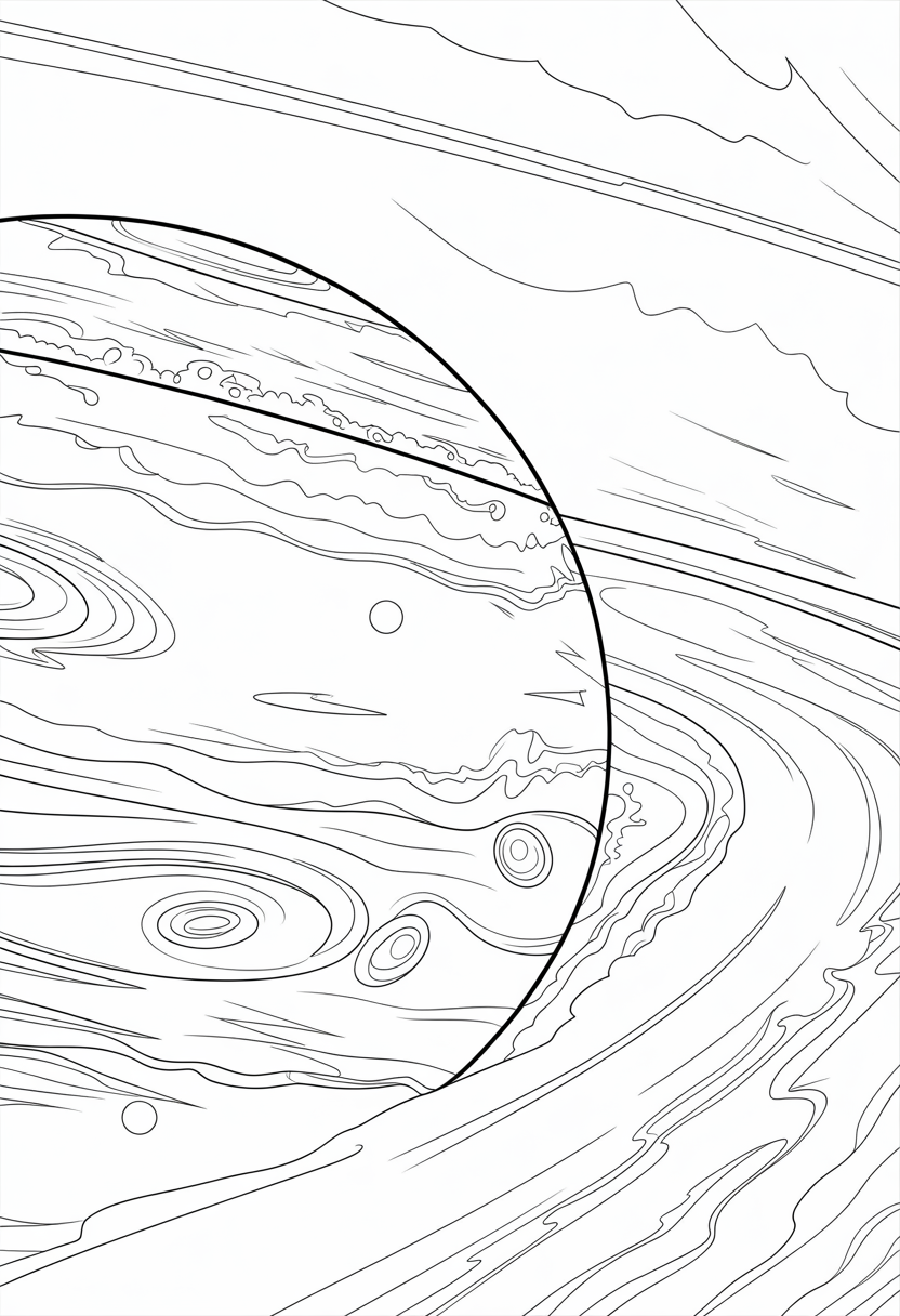 Uranus Tilted Planet