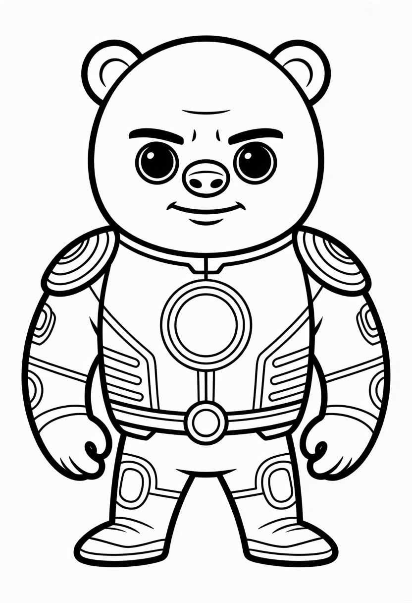 Octonauts Captain Barnacles Portrait