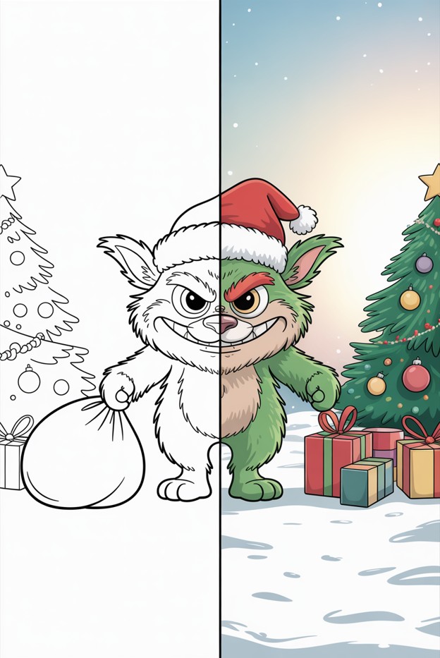 Free Grinch Coloring Pages