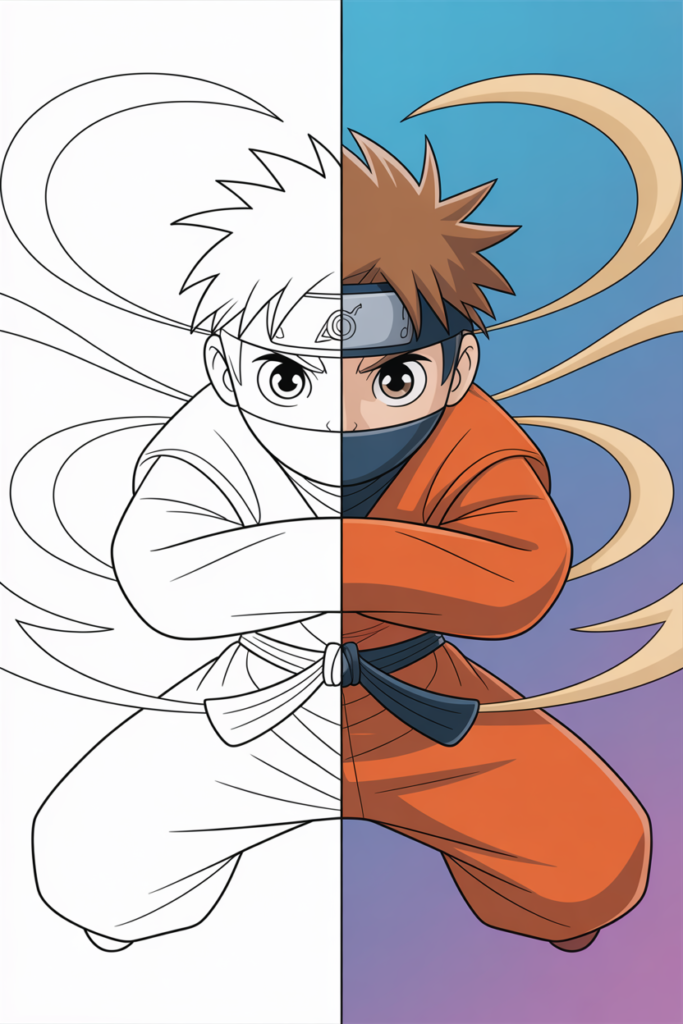 Naruto Coloring Pages