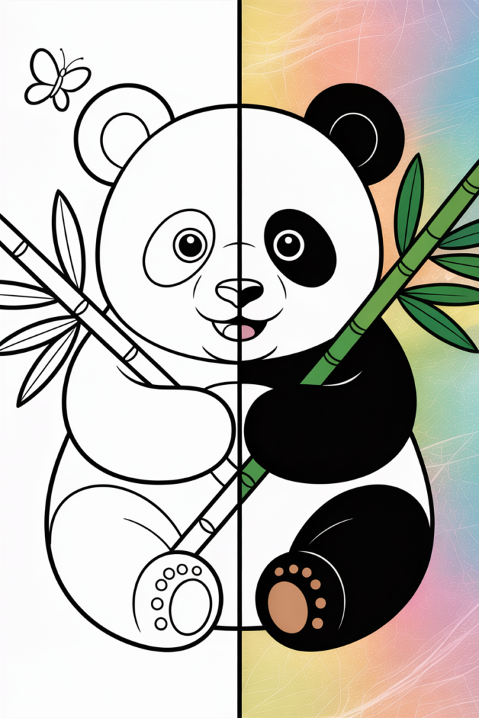 Panda Coloring Pages