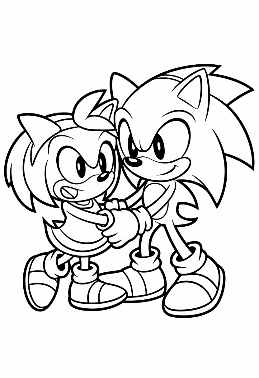 Sonic and Amy Encounter