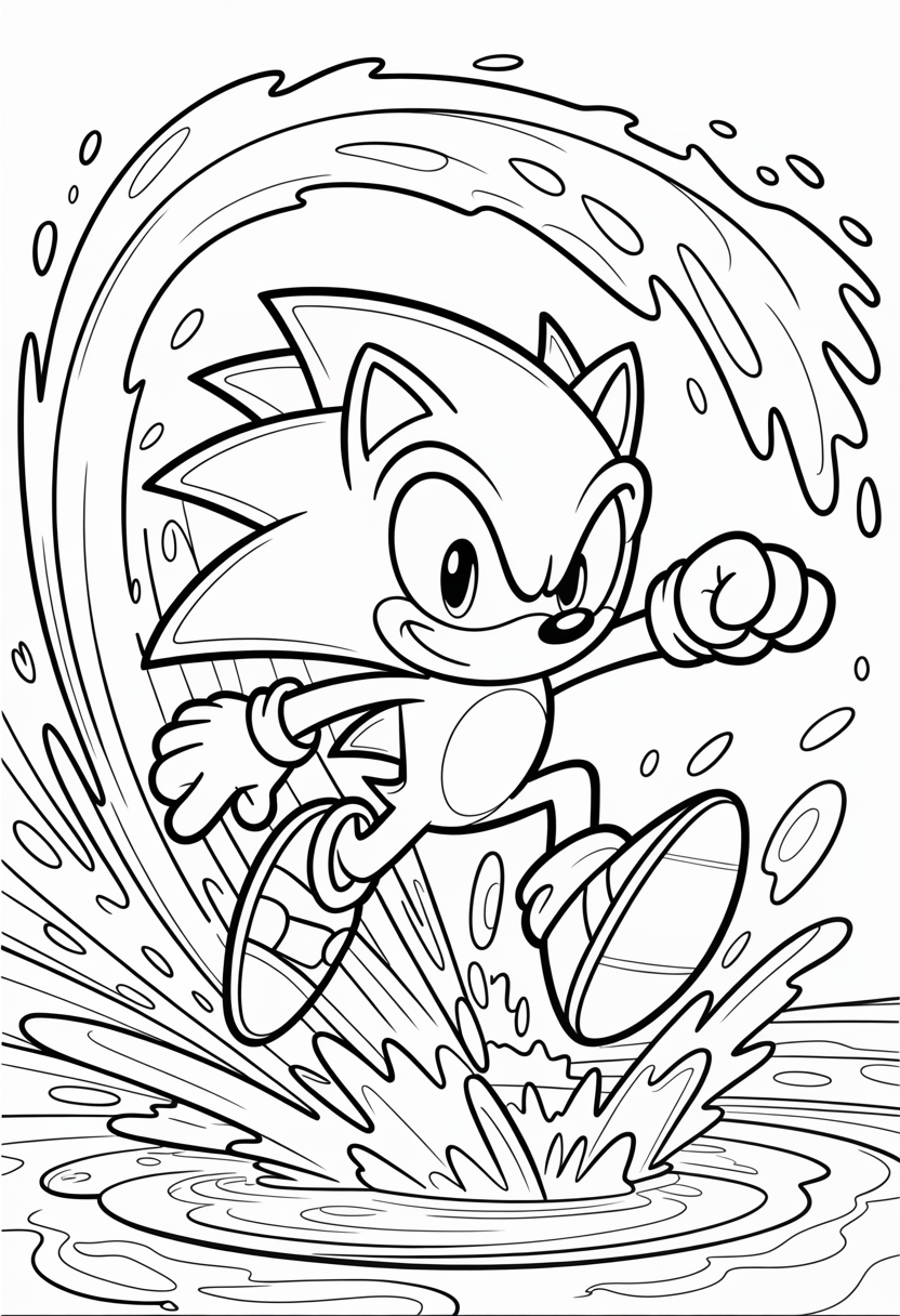 Sonic Water Splash