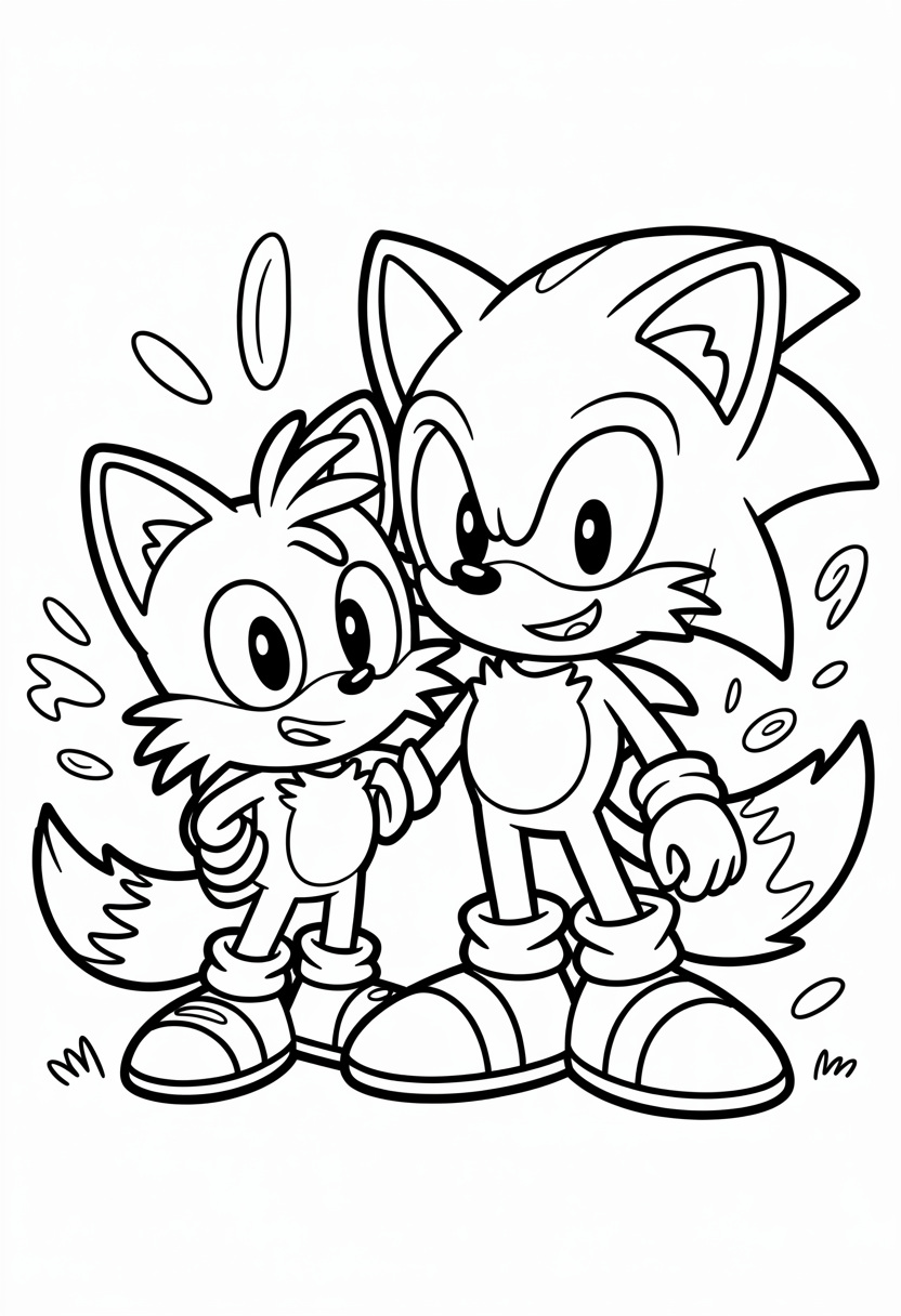 Sonic and Tails Friendship