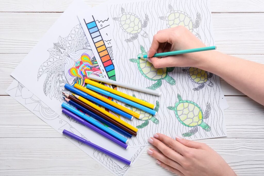 How to download and prints free coloring pages